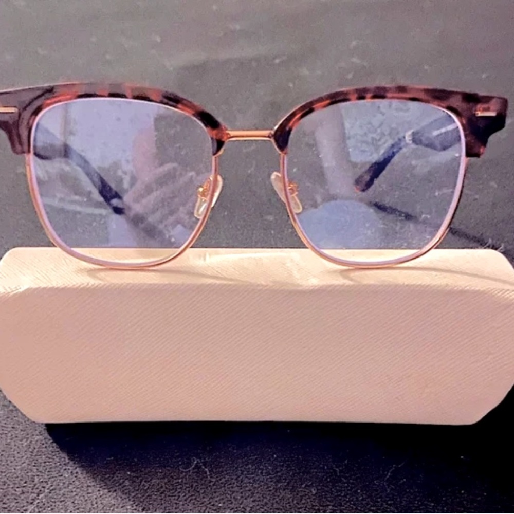 American Eagle Outfitters Tortoise Semi Rimless Glasses